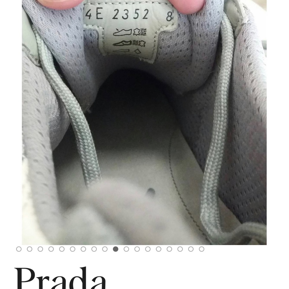 PRADA sneakers used - still in great shape asking $250 originally $1100.00 #8 - Picture 12 of 15